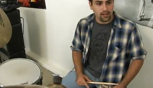 Topnotch brunette girlie Kayla Synz is horny and enjoys riding a pulsating meat member