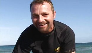 Magnificent blonde sweetheart Roxi is riding a massive phallus like a real pro